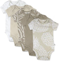 HonestBaby 5-pack Short Sleeve Bodysuits One-piece 100% Organic Cotton by HonestBaby