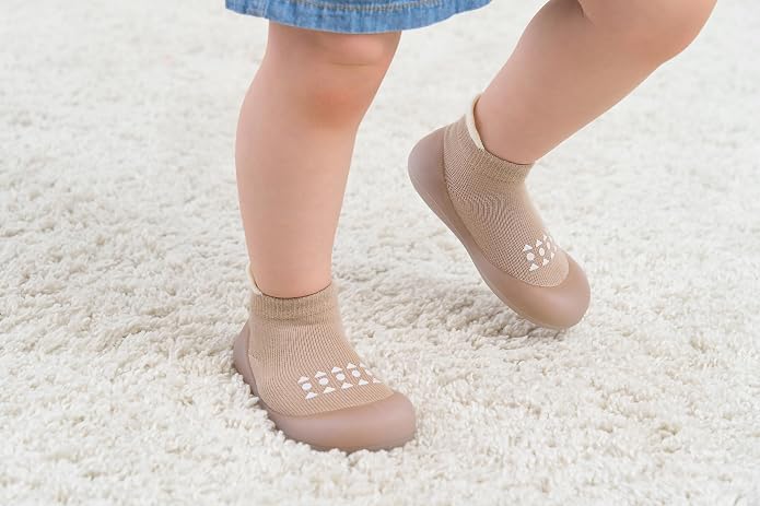 Hstyle Baby Sock Shoes Toddler Boys Walking Shoes Infant Slippers Sneakers | - Image 2