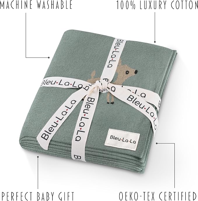 Soft Baby Swaddle Receiving Blanket - Image 3