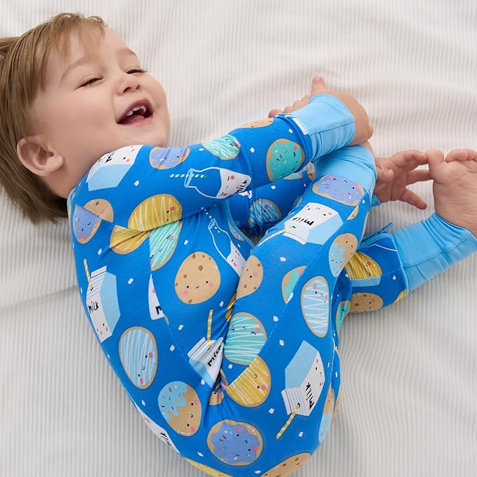 Little Sleepies Pajamas for Baby Boys & Girls, Viscose from Bamboo Baby Pajamas - Image 2