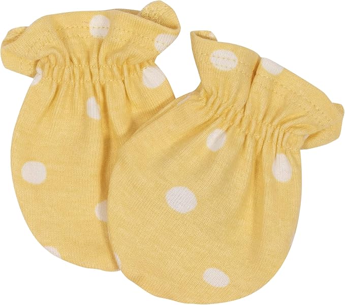 Gerber Baby Girls' 4-Pack Mittens - Image 5