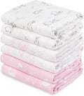 GLLQUEN BABY Receiving Blankets Girl Muslin Swaddle Blankets by GLLQUENBABY