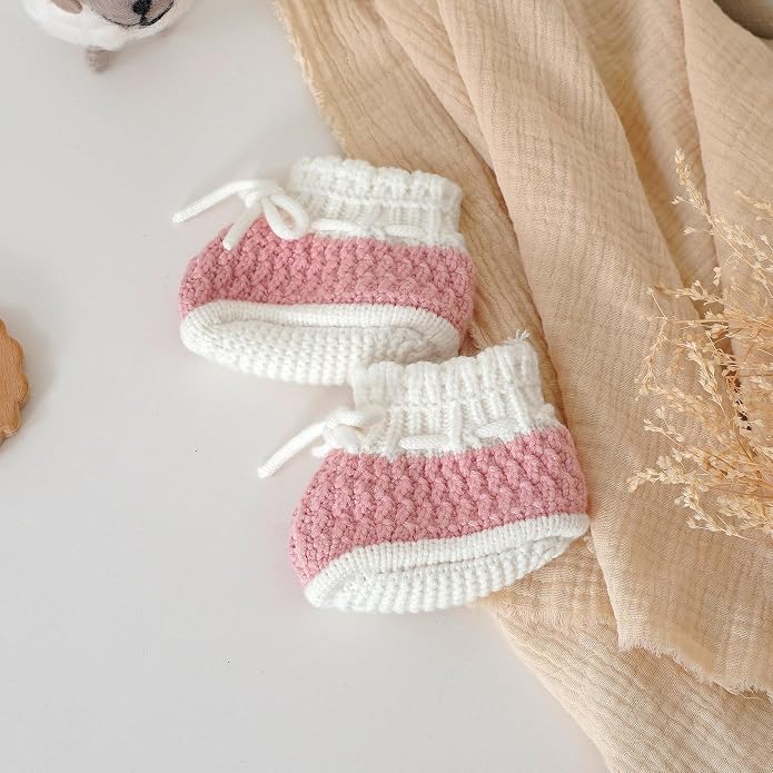 Baby Booties Knitted Newborn First Soft Sock | Crib Warm Shoes - Image 3