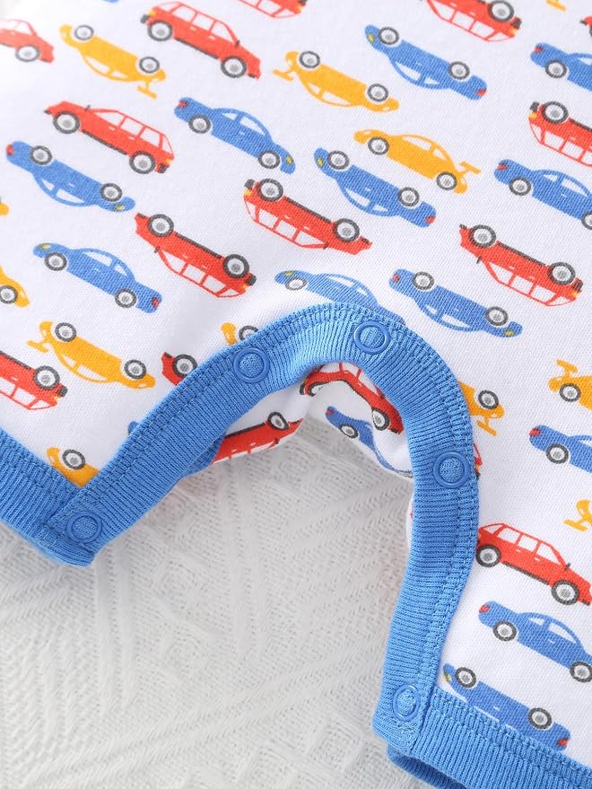 Baby Boys Romper Cotton Summer Infant Baby Boy Clothes | Short Sleeve Baby Boy - Image 6