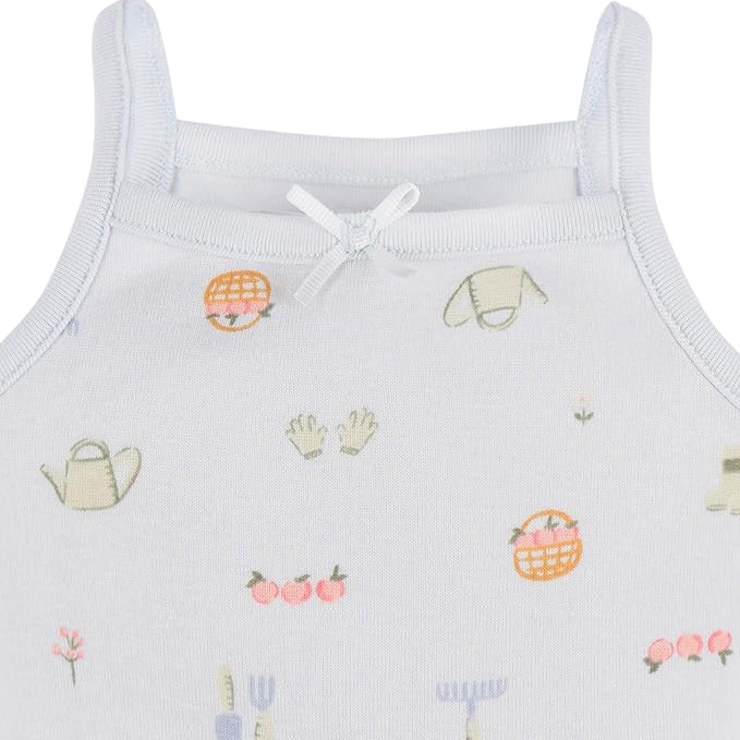 Gerber Baby Girls Multi-Pack Sleeveless Onesies Bodysuit - Image 3