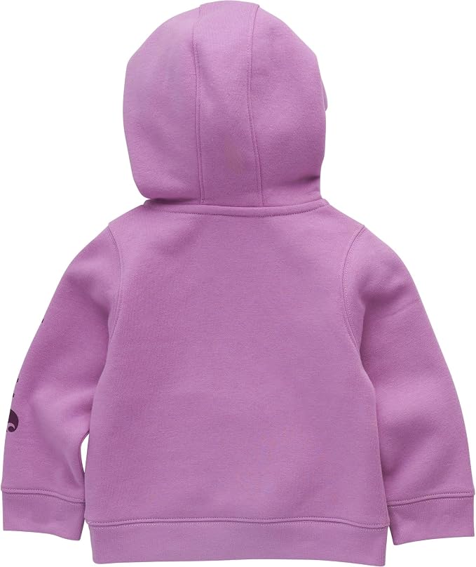 Carhartt girls Long-sleeve Half-zip Hooded Sweatshirt - Image 2