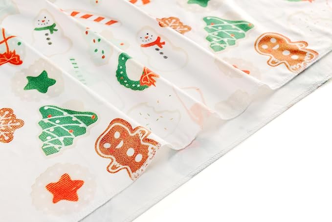 Newborn Swaddle Blanket Set, Headband and Beanie - Image 3