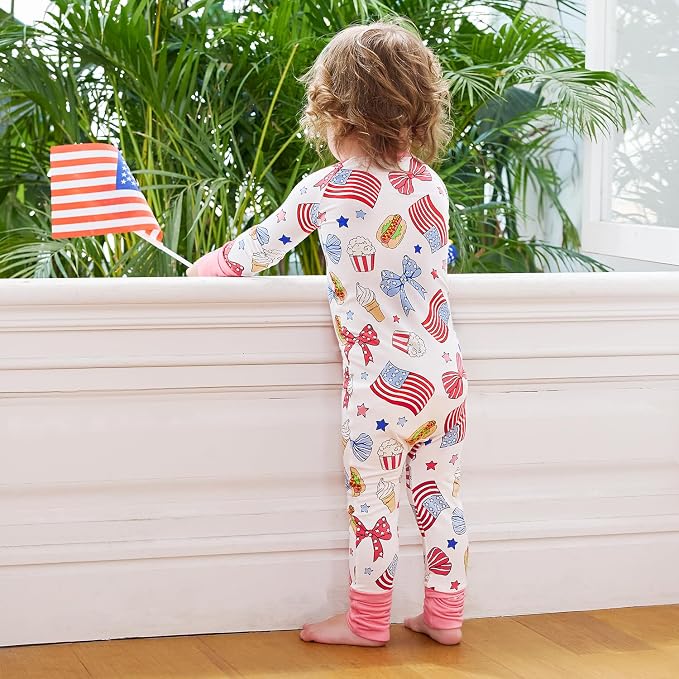 babee Reshinee Viscose Derived from Bamboo Baby Footie Pajamas Convertible - Image 7