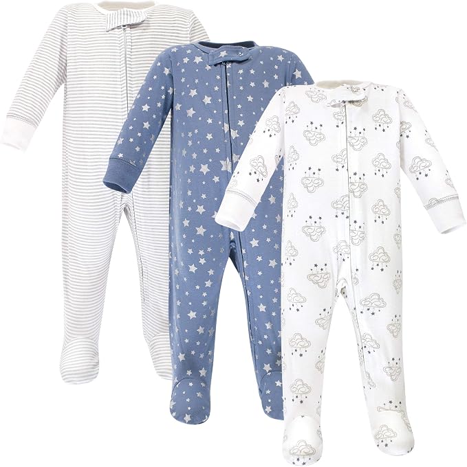 Hudson Baby Unisex Baby Cotton Sleep and Play - Image 2