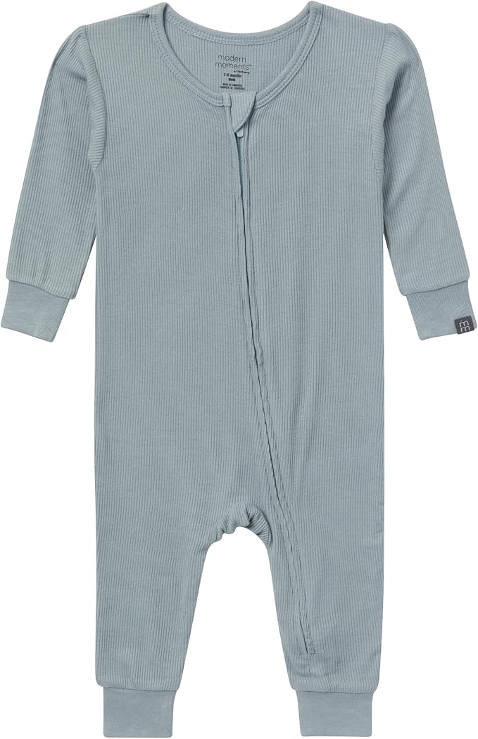 Modern Moments by Gerber Baby Viscose 2-pack Footless Tight Fitting Pajamas - Image 4