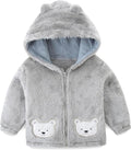 Newborn Infant Baby Boys Girls Cartoon Fleece Hooded Jacket Coat by BabymineStartFromTheHeart