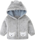 Newborn Infant Baby Boys Girls Cartoon Fleece Hooded Jacket Coat by BabymineStartFromTheHeart