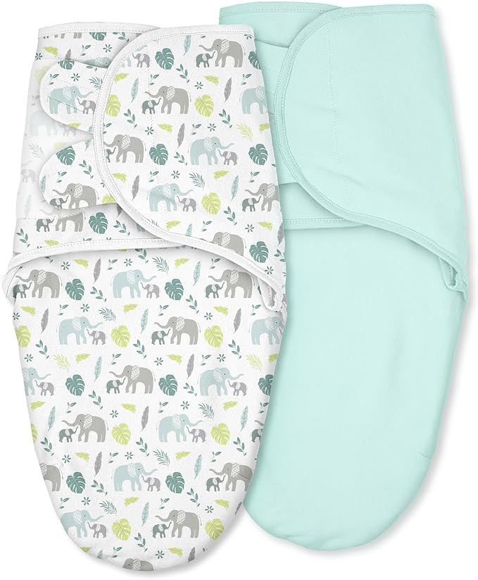 Cotton Swaddles for Newborn, Baby Newborn Swaddle 0-3 Month | 2-Pack Soft by CivaruaKids
