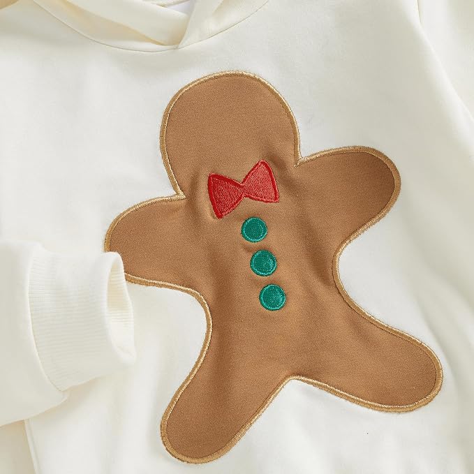 Infant Baby Boy Fall Winter Clothes Outfit Hooded Long Sweatshirt Pant Set - Image 4