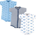 Hudson Baby Unisex Cotton Rompers by HudsonBaby