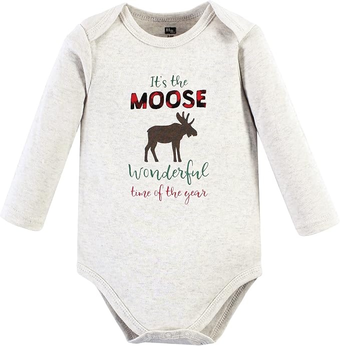 Hudson Baby Unisex Baby Cotton Bodysuits - Image 3
