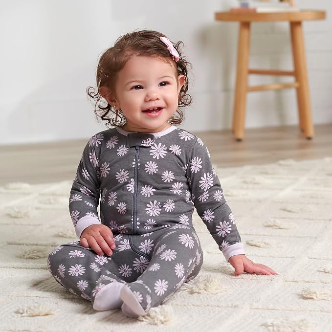 Gerber Baby Girls 2-Pack Sleep ‘N Play - Image 3