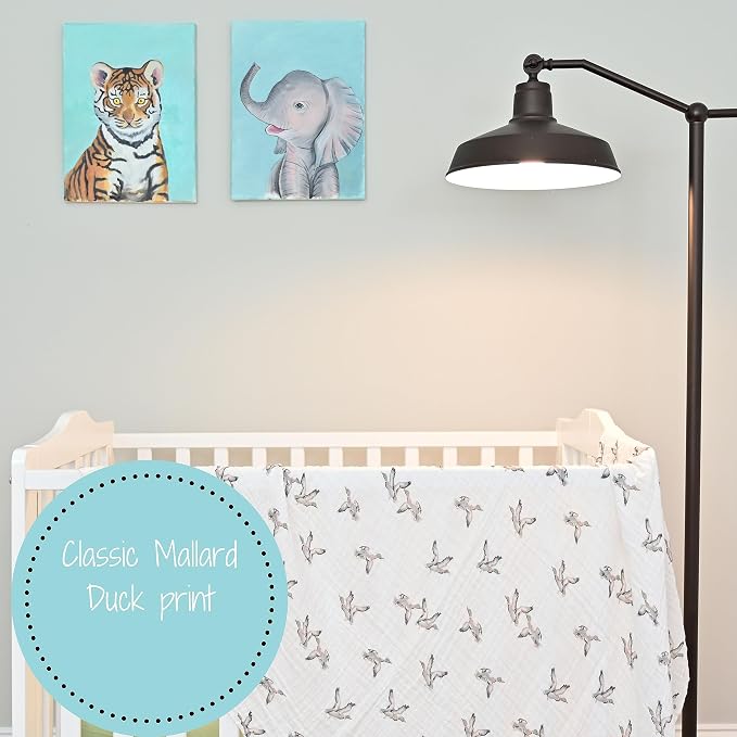 LollyBanks Baby Swaddle Blankets, 100% Organic Cotton Muslin Baby Blanket | 47" - Image 6