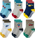 RATIVE Non Skid Anti Slip Crew Socks by RATIVE
