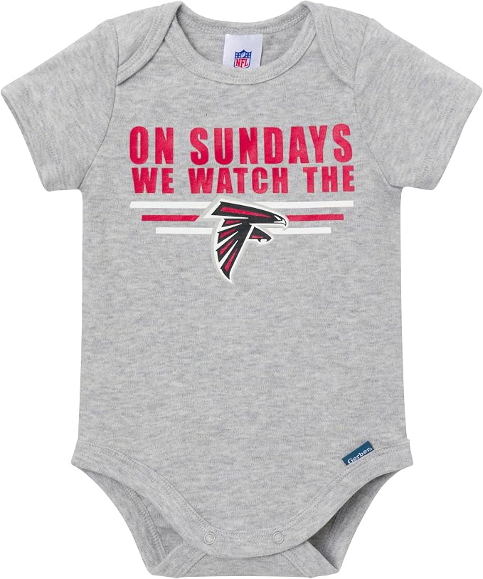 Gerber NFL Baby Boys 3-Pack Onesie Bodysuit - Image 4