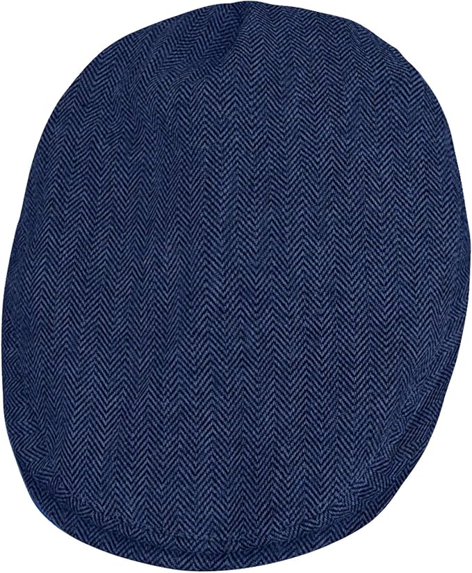 A&J DESIGN Baby Boys Newsboy Cap Toddler Kids Tweed Vintage Flat Hat - Image 3