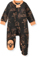 Burt's Bees Baby Boys' Organic Cotton, Sleep and Play Footed Pajamas | Easy zip by BurtsBeesBaby