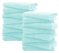 16 Pack Burp Cloths for Baby - 20" by 10" Ultra Absorbent Burping Cloth, Newborn Towel - Milk Spit Up Rags - Burpy Cloths for Unisex, Boy, Girl - Burp Cloths Set (Frozen Blue)