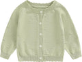 BULINGNA Toddler Baby Girl Cardigan Sweater Long Sleeve Button Down Knit by BULINGNA