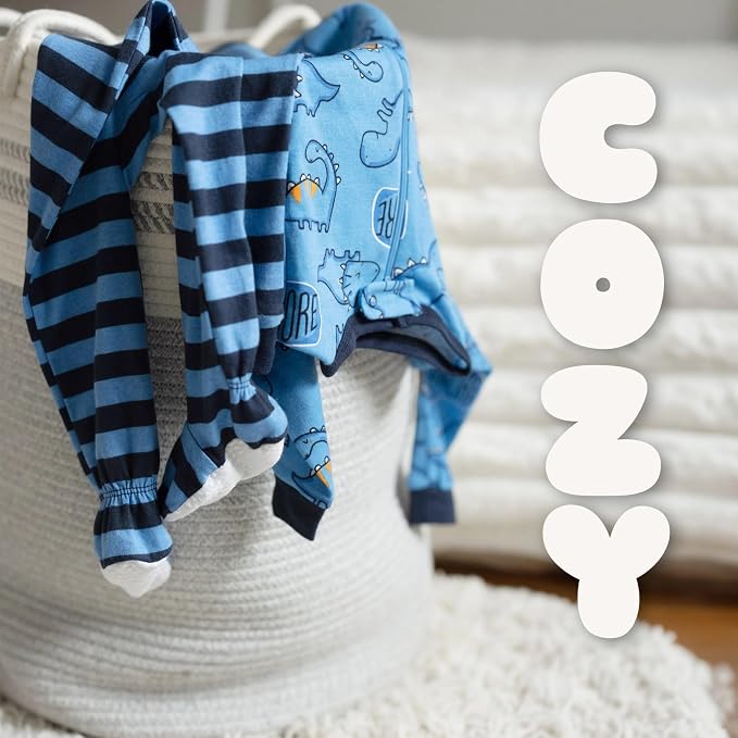 Gerber Baby Boys 2-Pack Footed Pajamas - Image 4