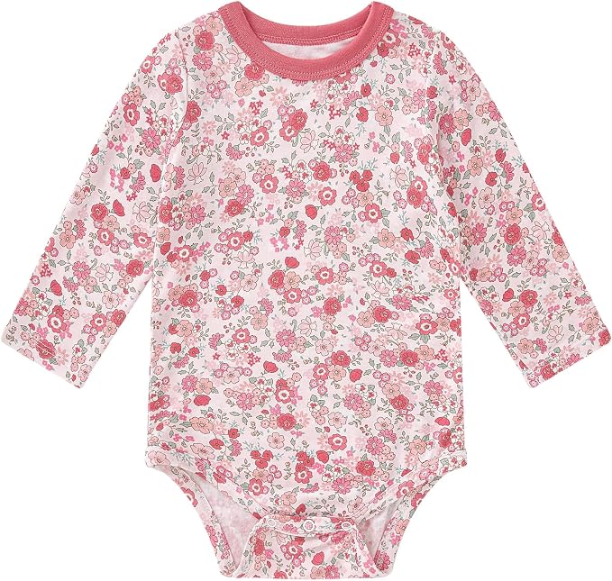 pureborn Baby Girls Boys Bodysuit One-Piece Romper 0-24 Months by pureborn