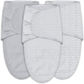 SWEET DOLPHIN 3-Pack Baby Swaddle Sleep Sacks by SWEET+DOLPHIN