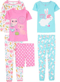 Simple Joys by Carter's Girls 6-piece Snug Fit Cotton Pajama Set by SimpleJoysbyCarters