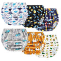 Joyo roy Plastic Underwear for Toddlers Cloth Diaper Cover Rubber Pants for Toddlers Diaper Covers for Boys Rubber Underwear for Toddlers Plastic Pants Plastic Diaper Covers for Toddlers Boys 6T