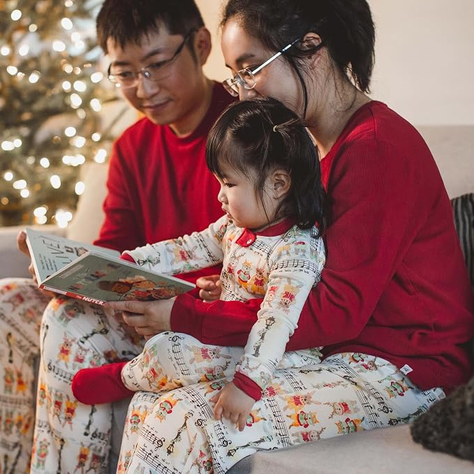 Burt's Bees Baby Matching Family Jammies, Organic Cotton, Holiday Pajamas - Image 4