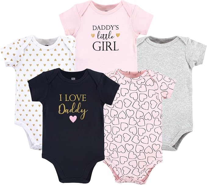 Hudson Baby Unisex Baby Cotton Bodysuits by HudsonBaby