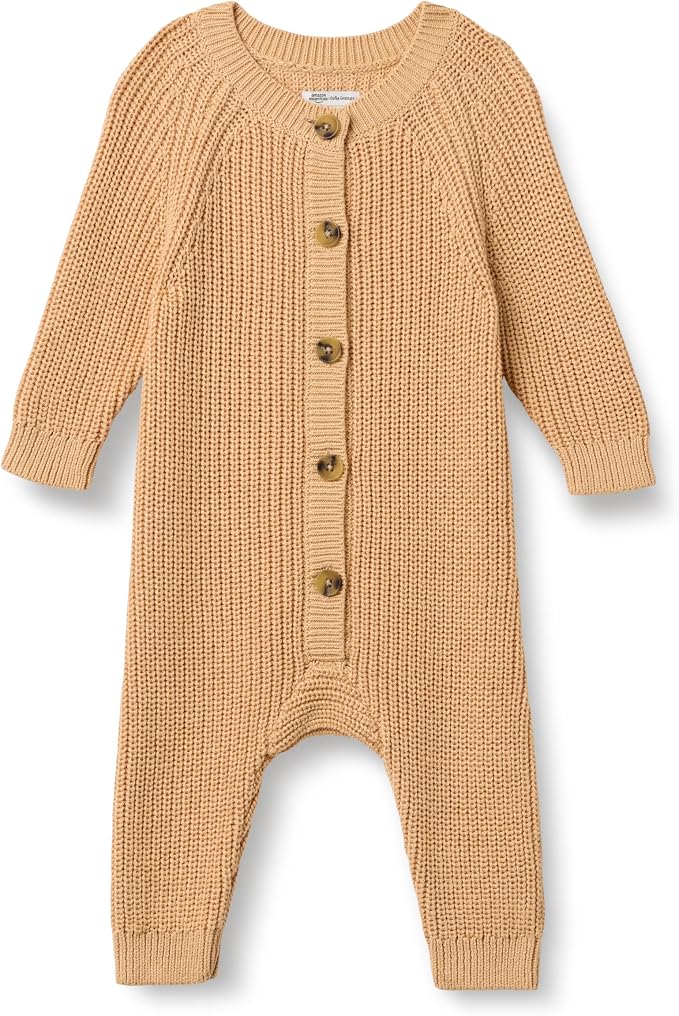 Amazon Essentials x Sofia Grainge Unisex Babies' Cotton Knit Playsuit by AmazonEssentials