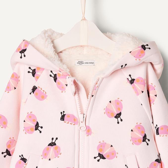 Amazon Essentials x Sofia Grainge Unisex Toddlers and Babies' Zip Hoodie - Image 5