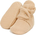 Ella Bonna Baby Booties Organic Cotton Muslin Newborn Baby Slippers Baby Boy by EllaBonna