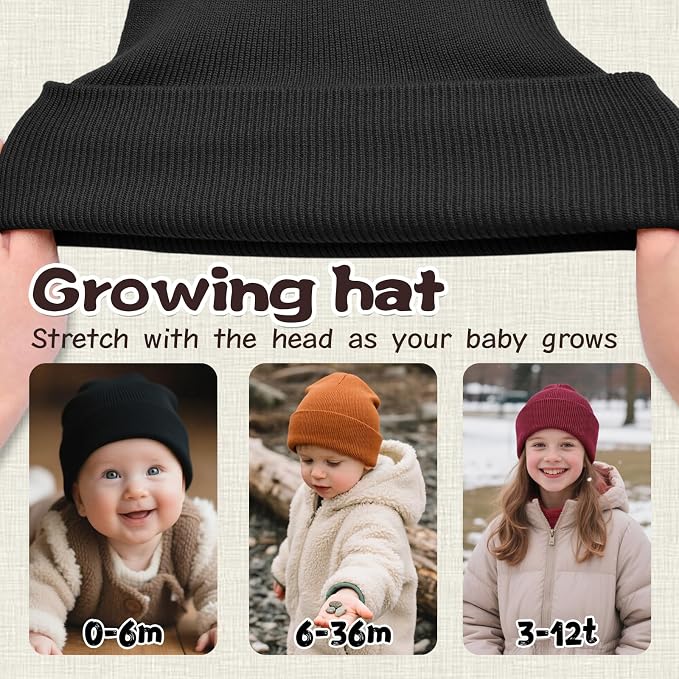 ZOORON Toddler Beanie Baby Beanies - Image 3