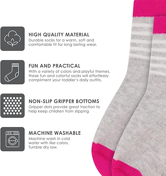 Rising Star Baby Sock, Toddler Sock, Kids Socks Multipacks - Image 3