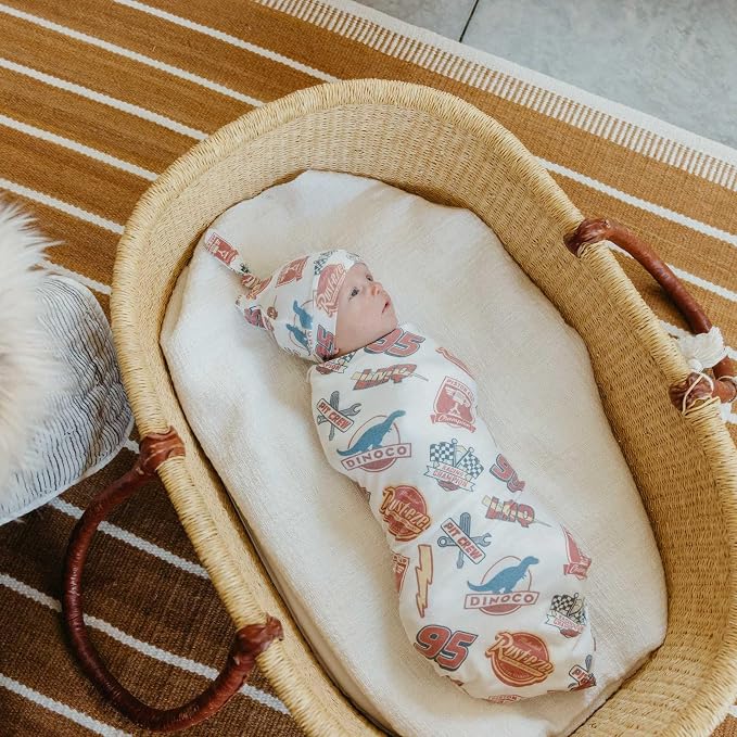 Copper Pearl Swaddle Blankets for Newborns | Soft Stretchy Receiving Blankets - Image 2