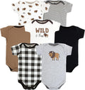 Hudson Baby Baby Boys' Cotton Bodysuits 7-pack by HudsonBaby