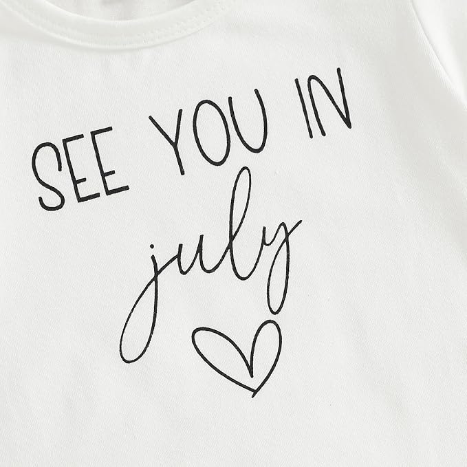 woshilaocai Baby Announcement Bodysuit Pregnancy Reveal - Image 4