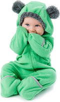 Cuddle Club Fleece Baby Bunting Bodysuit Hoodie, Newborn by CuddleClub