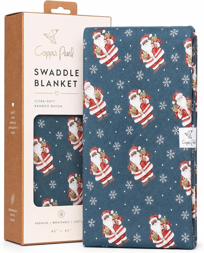 Copper Pearl Swaddle Blankets for Newborns | Soft Stretchy Receiving Blankets by CopperPearl