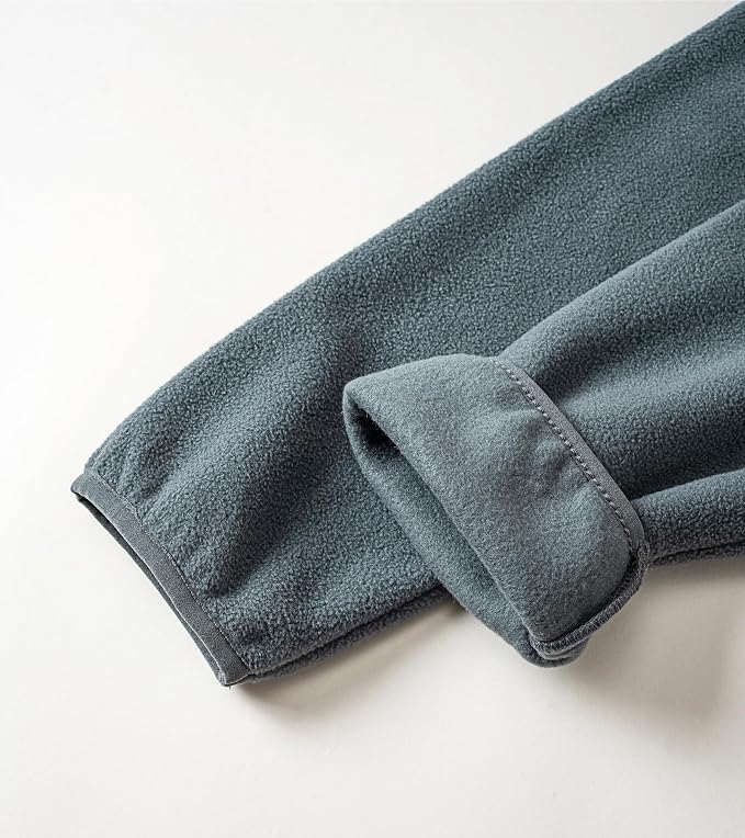 Toddler Boys Girls Fleece Jacket Lightweight Fall Spring 2-12 Years - Image 4