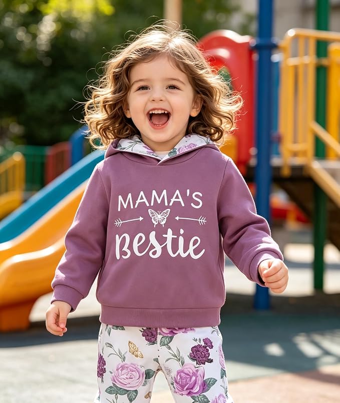 ZOEREA Toddler Girl Clothes Baby little Outfits Fall Winter Cute Sets 1-6T - Image 2