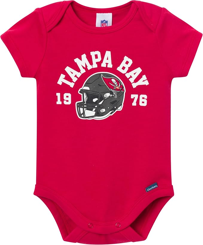 Gerber NFL Baby Boys 3-Pack Onesie Bodysuit - Image 2