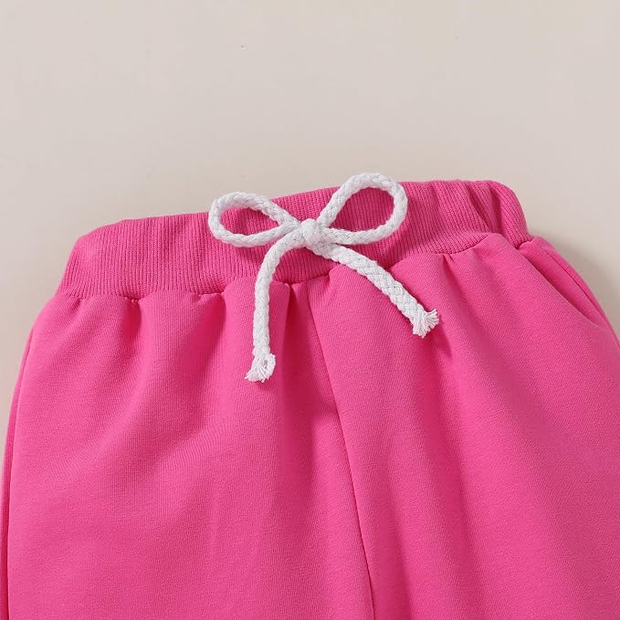 Happy Town Baby Fall Outfits for Girl Boy Long Sleeve Hoodie Top and Long - Image 6