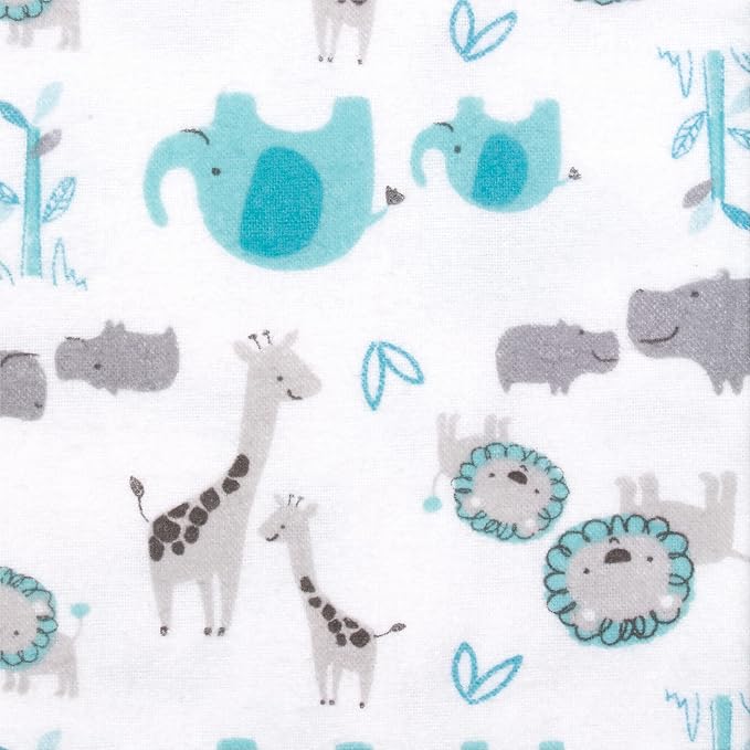 Gerber Boys Newborn Infant Baby Toddler Nursery 100% Cotton Flannel Receiving - Image 2